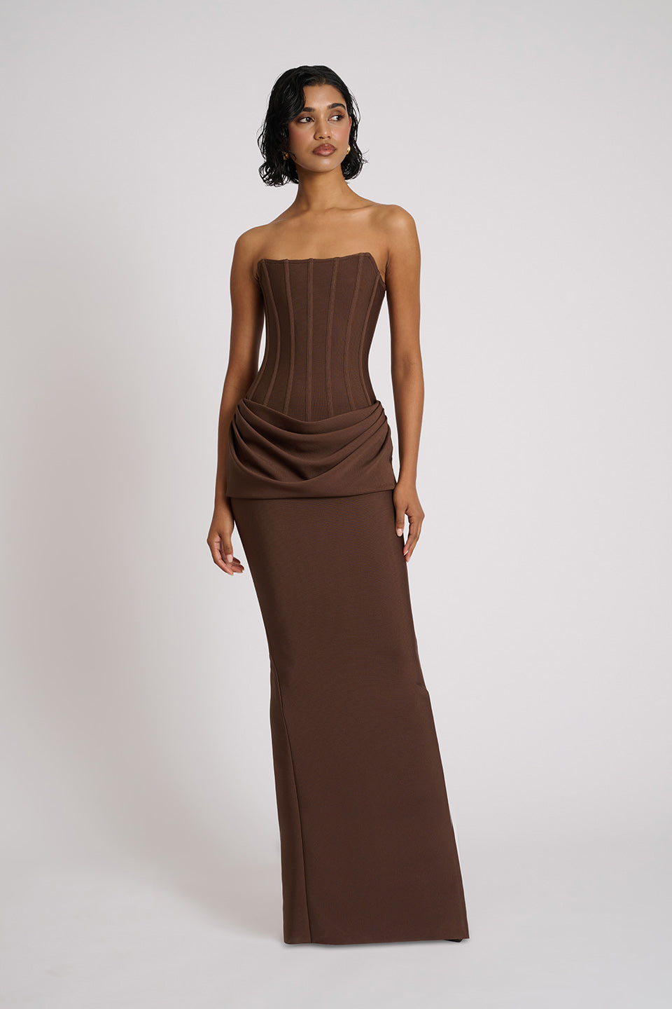 Hilda Gown | Chocolate