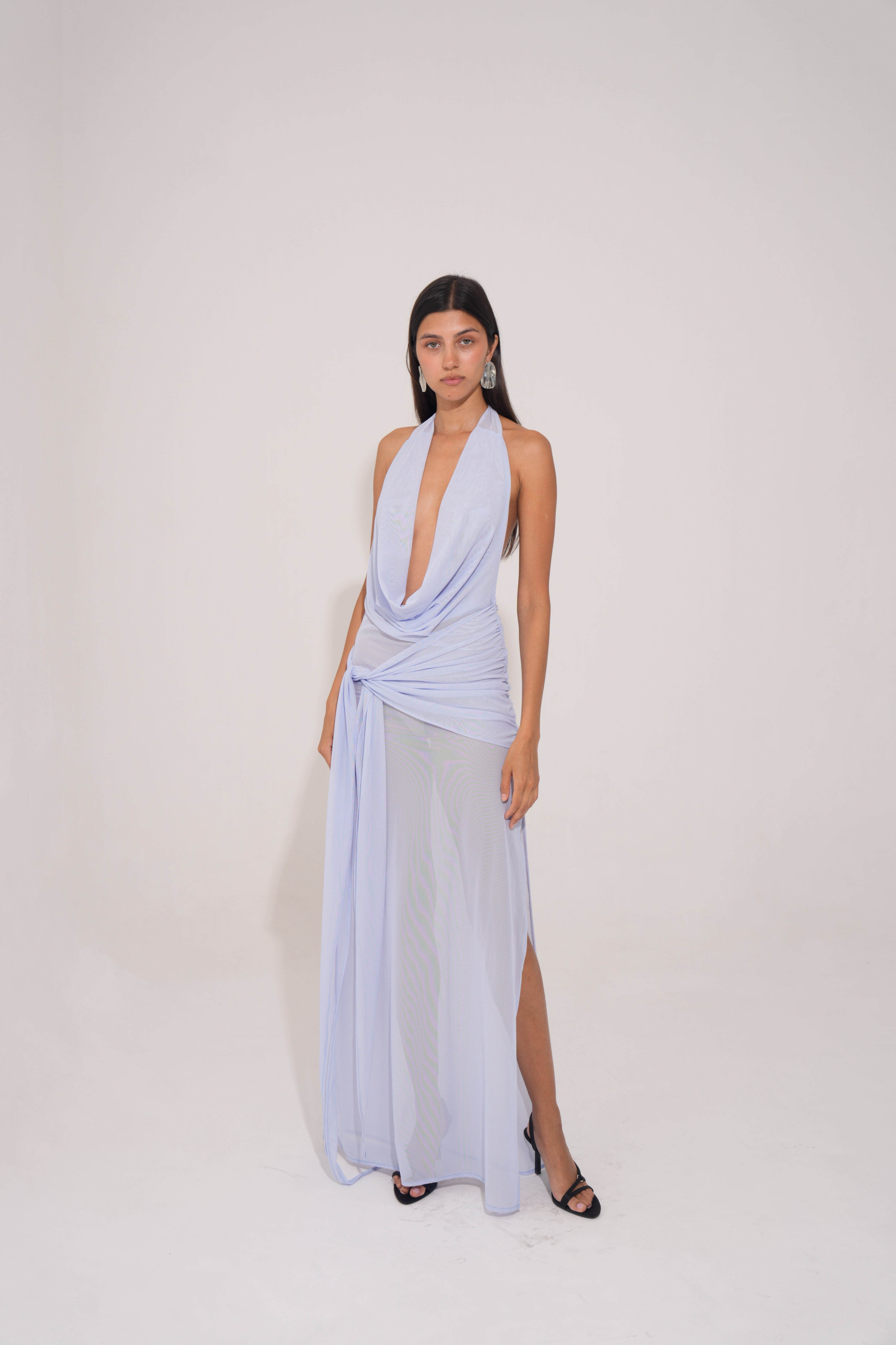 Celeste Sky Maxi Dress