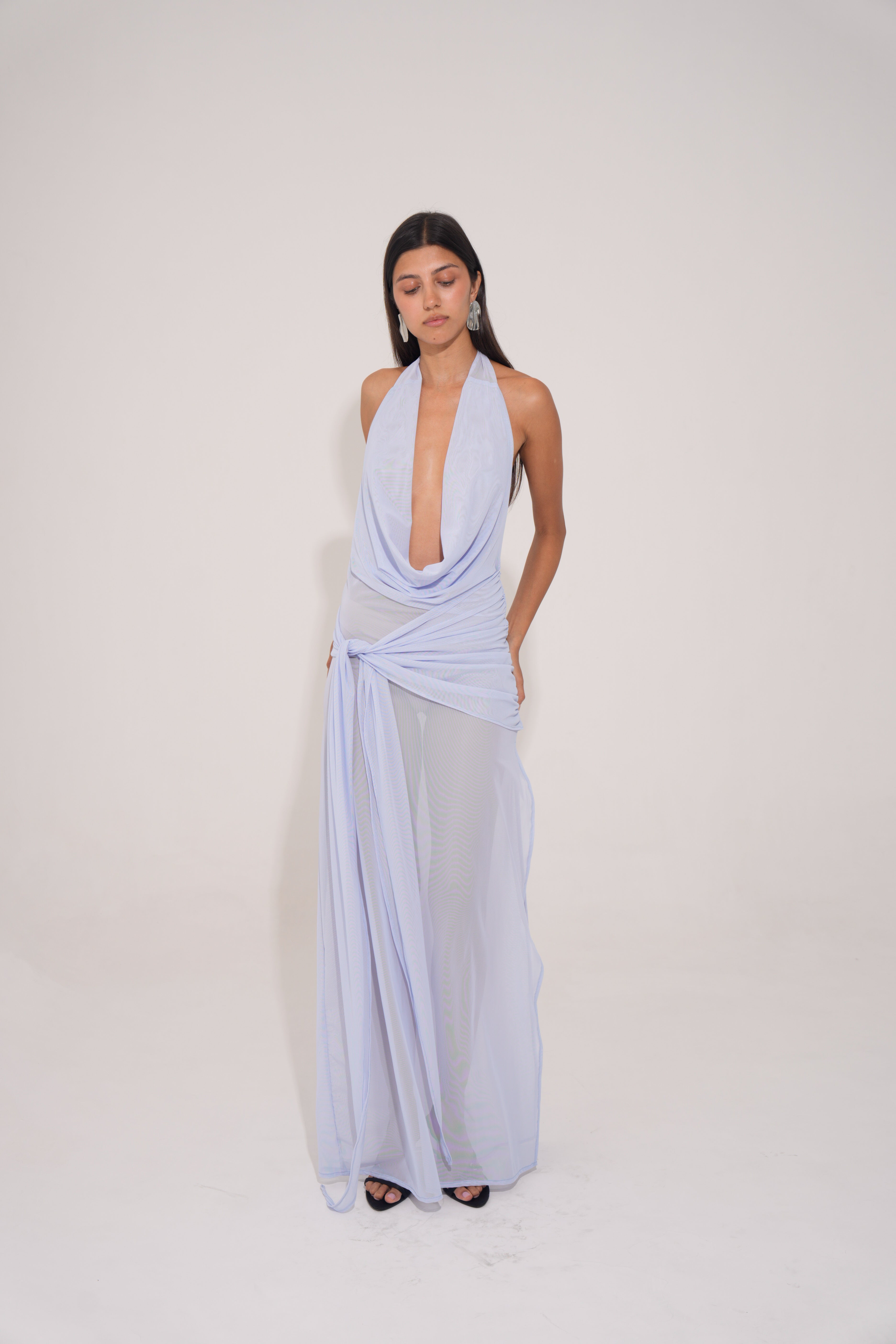 Celeste Sky Maxi Dress