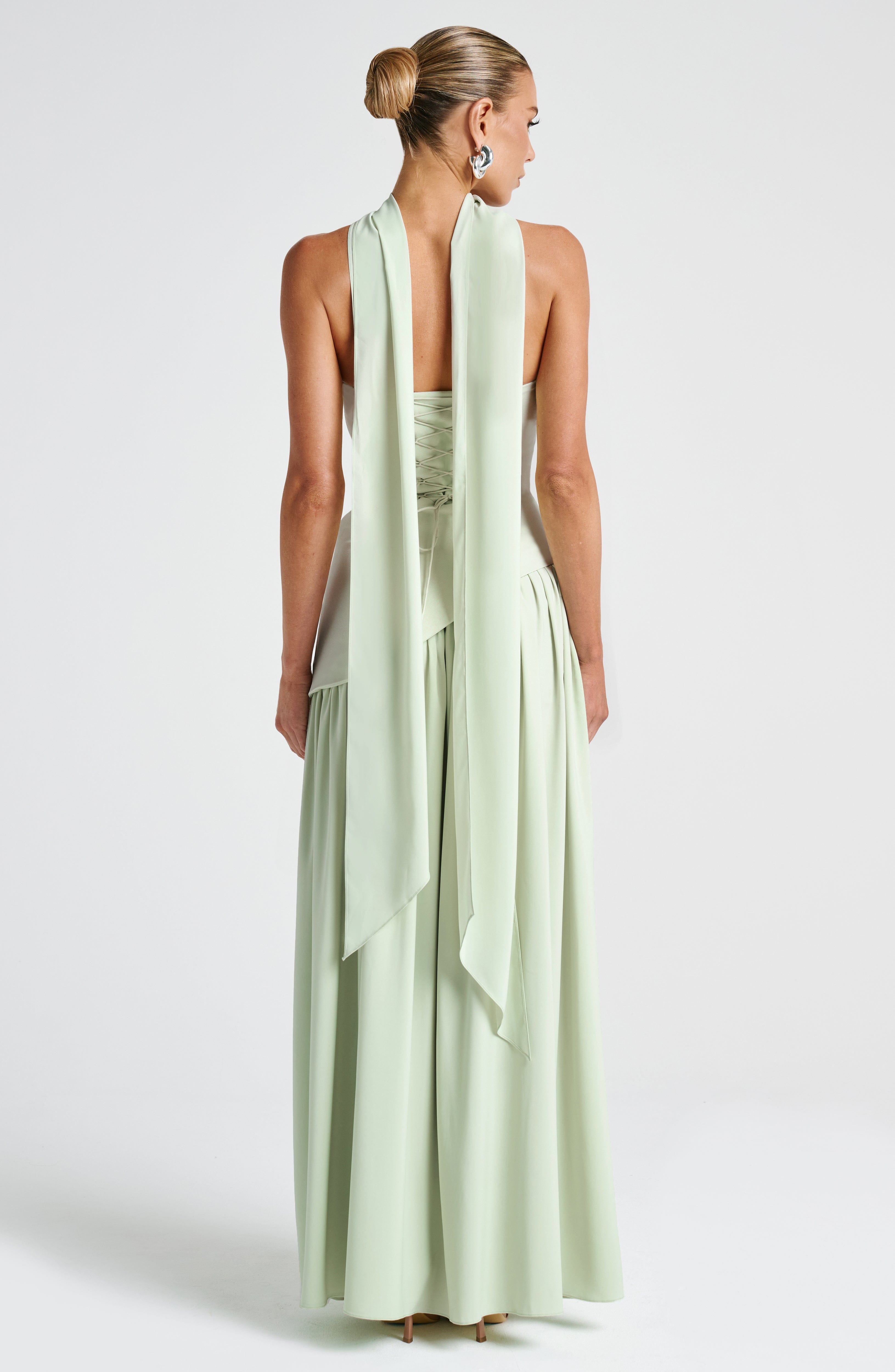 Aurelia Mint Maxi Dress