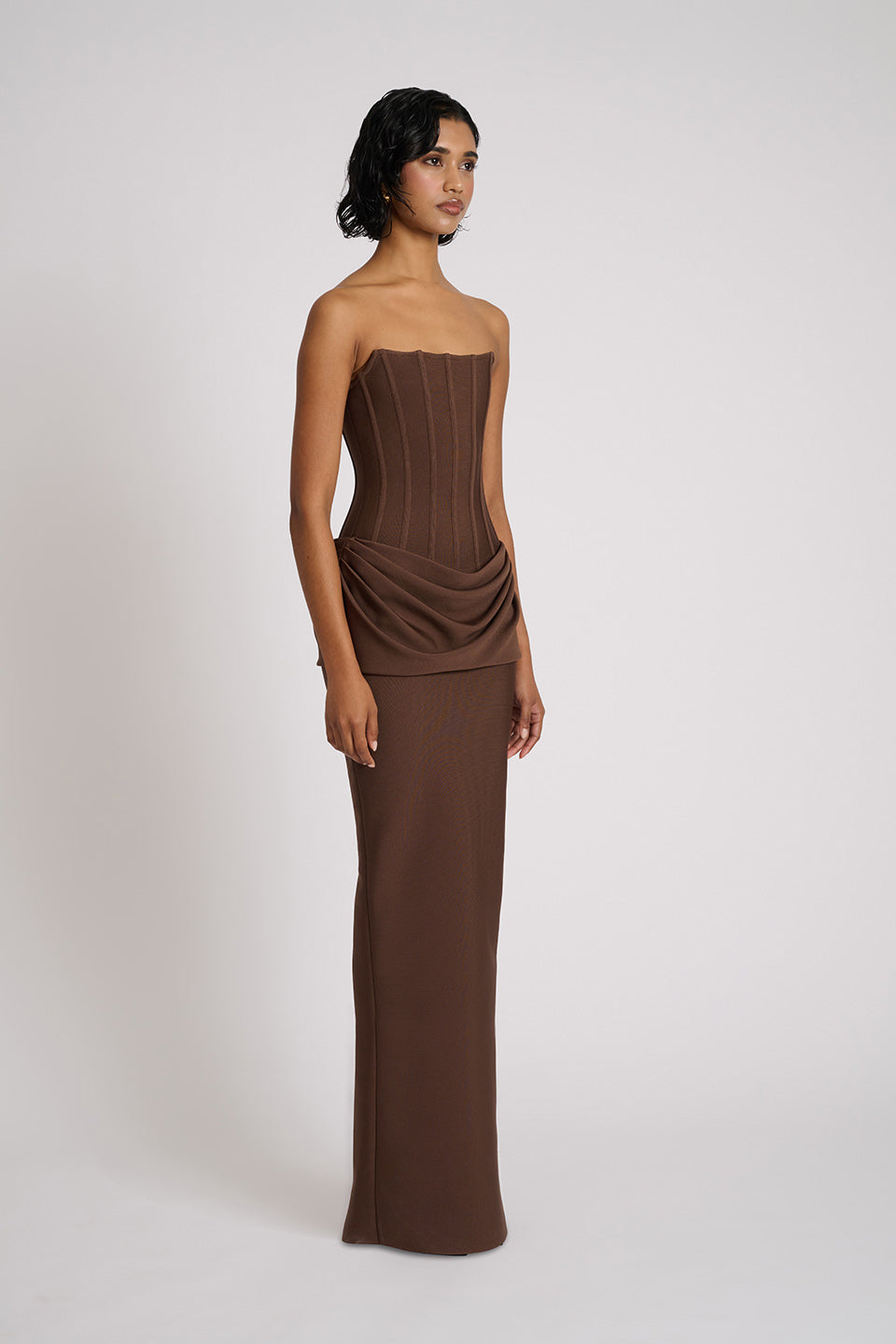 Hilda Gown | Chocolate
