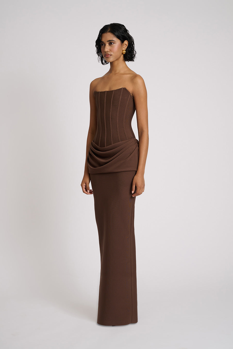 Hilda Gown | Chocolate