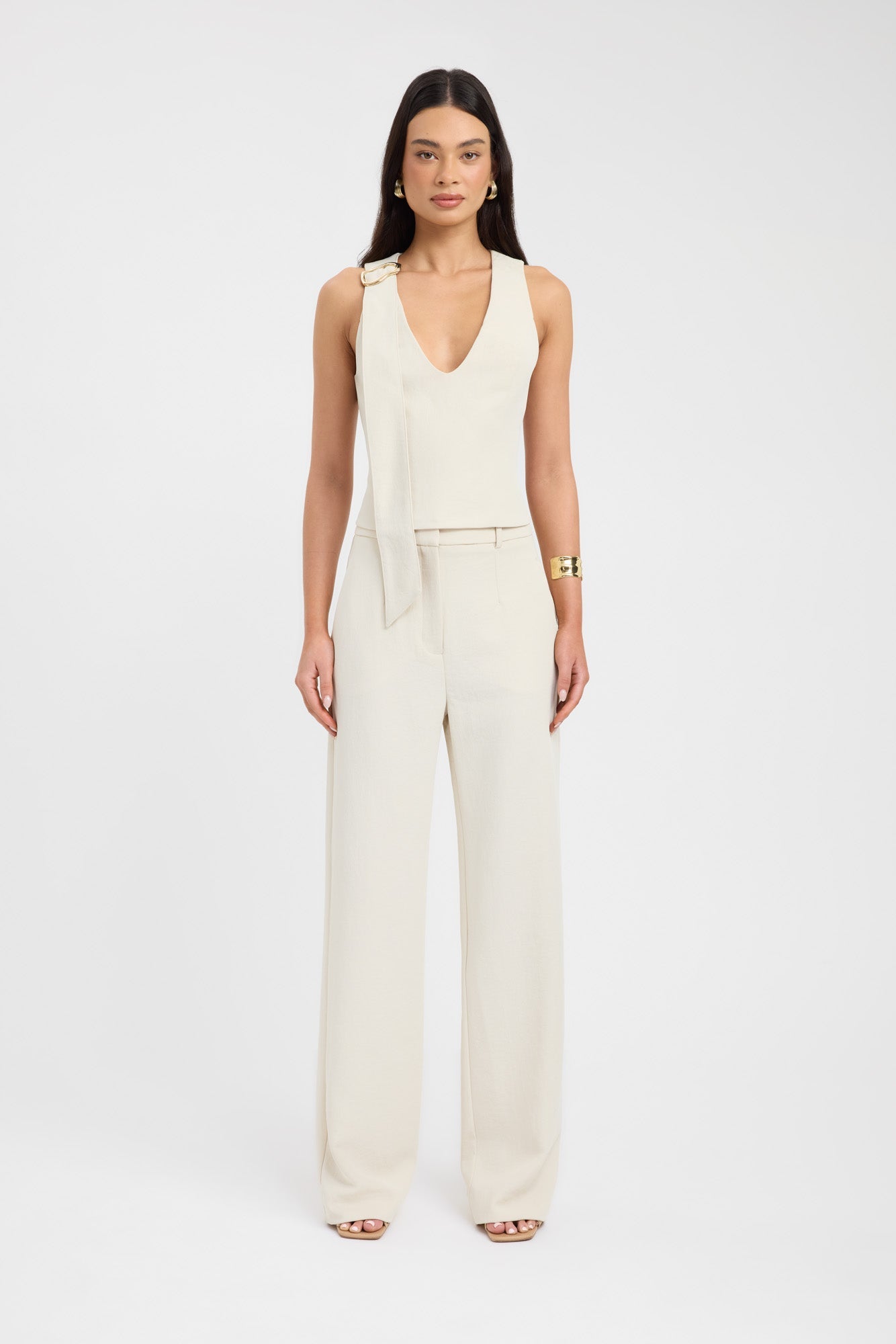 Ariel Buckle Slider Top