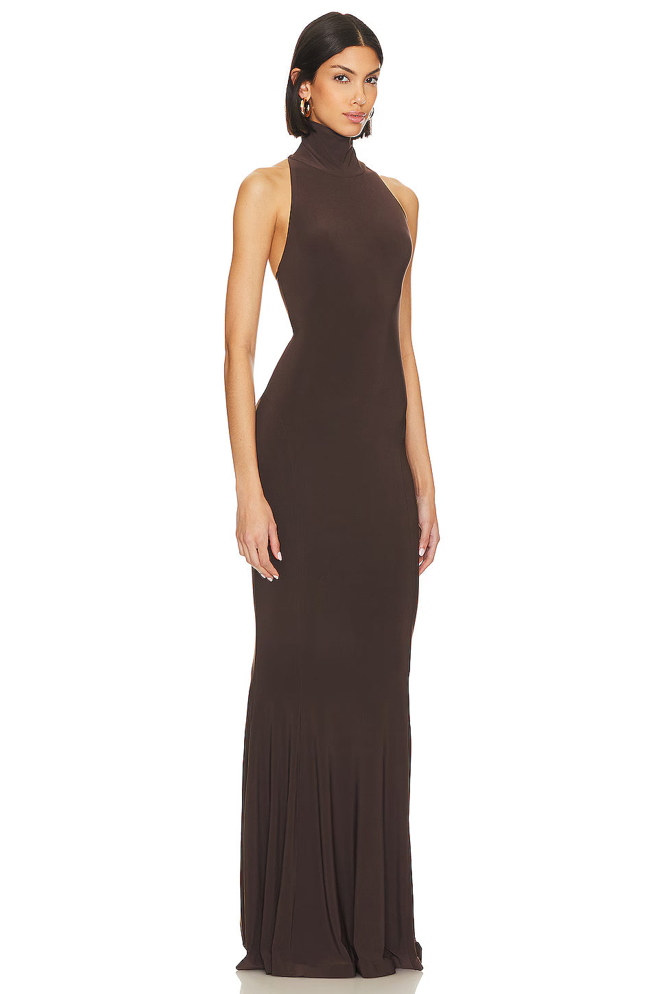 Halter Turtle Fishtail Gown