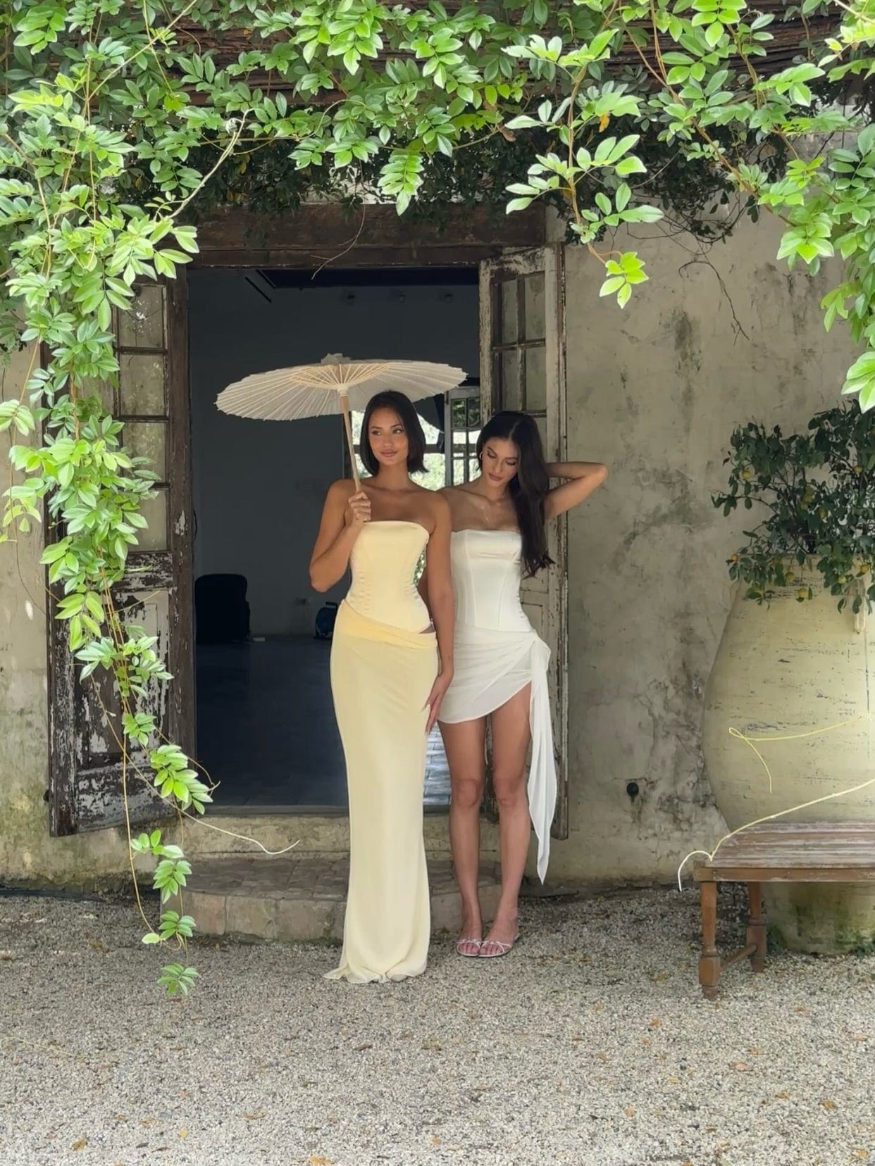 Clara Maxi Dress - Yellow