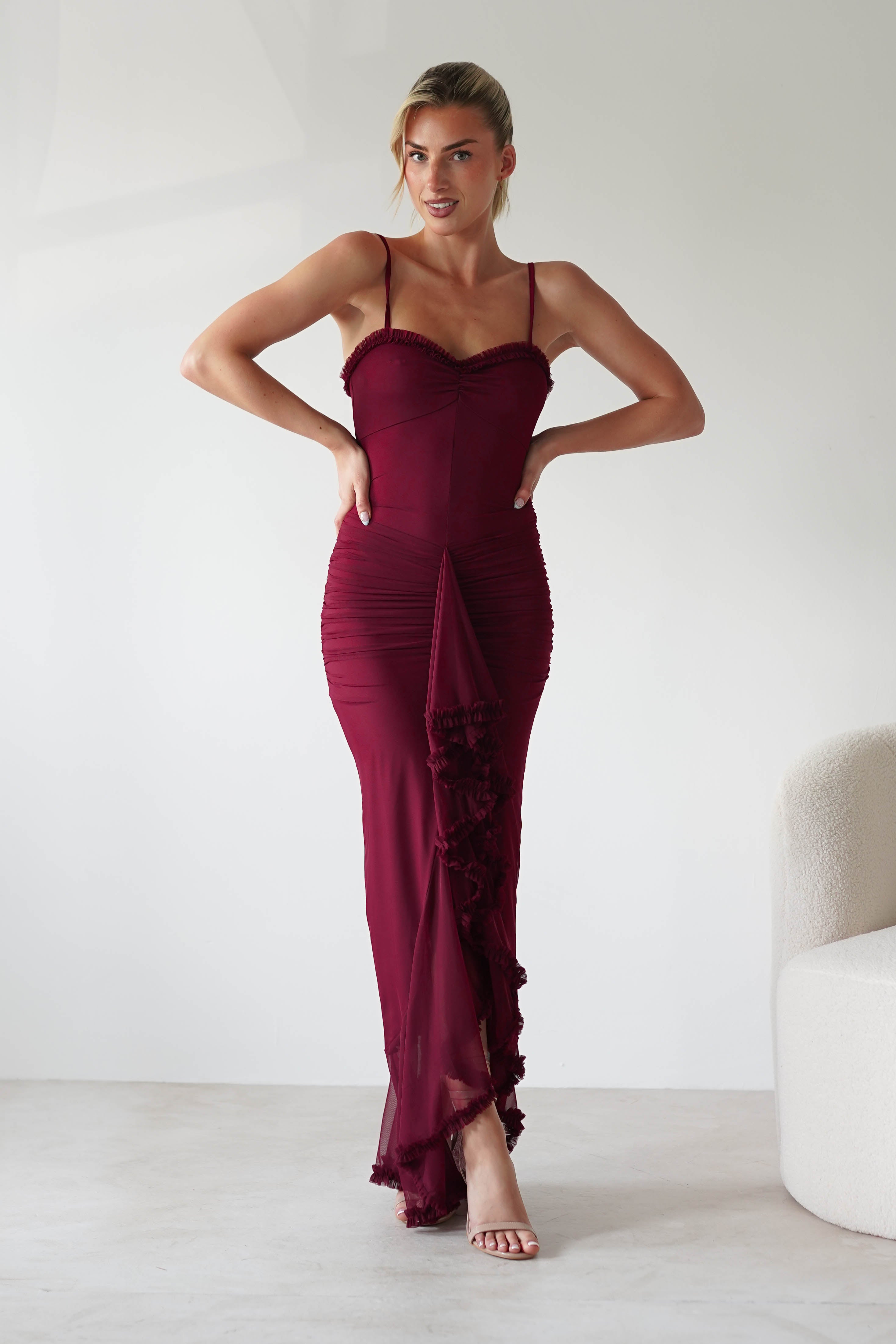 Manuella Luxe Mesh Dress