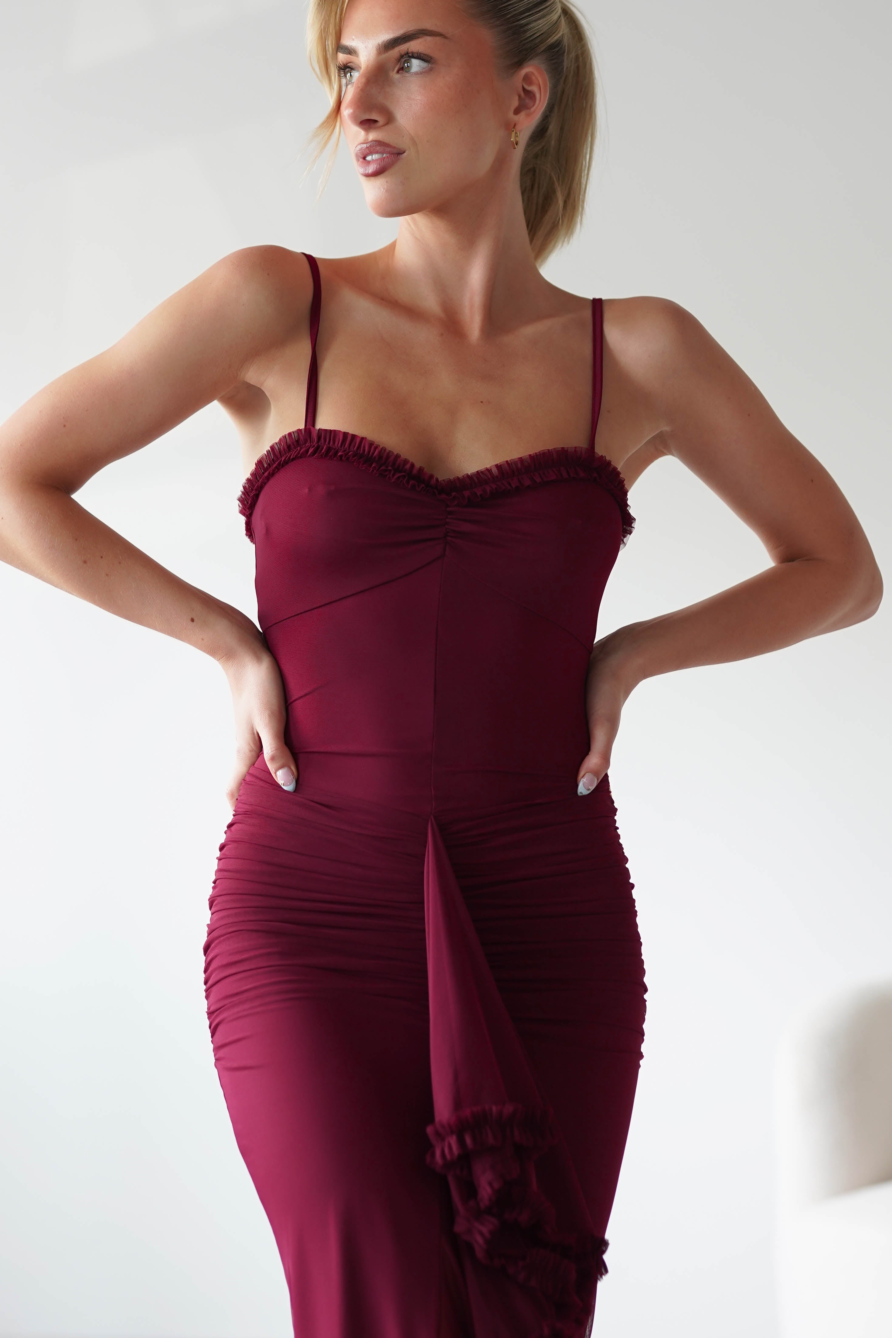 Manuella Luxe Mesh Dress