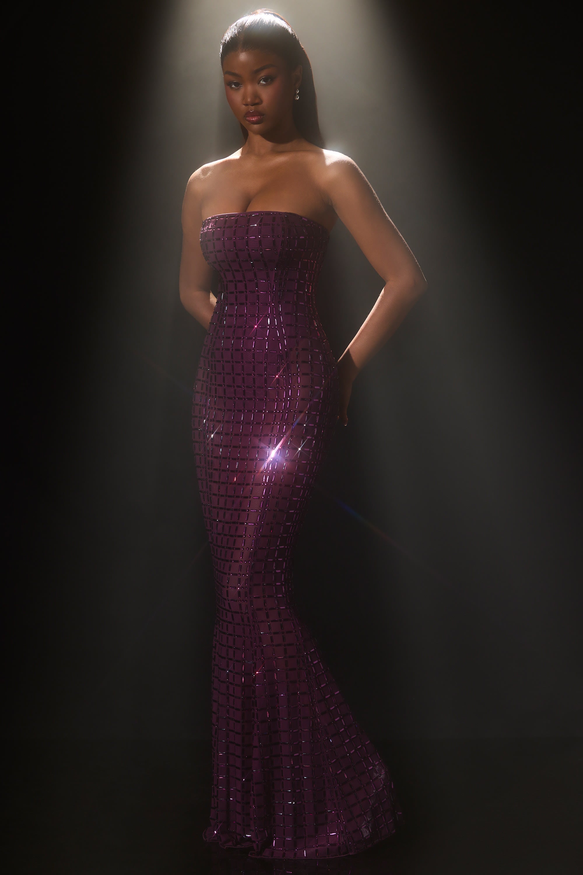 Celestia Strapless Gown